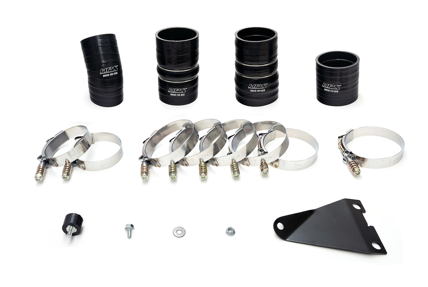 Hot And Cold Side Charge Pipes High Temp Reinforced Silicone Turbo CAC Boots