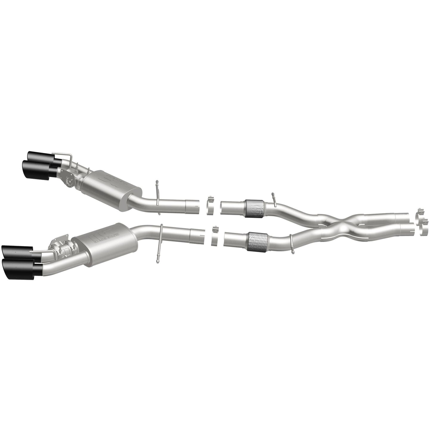 Competition Series Carbon Fiber Tips Cat-Back System