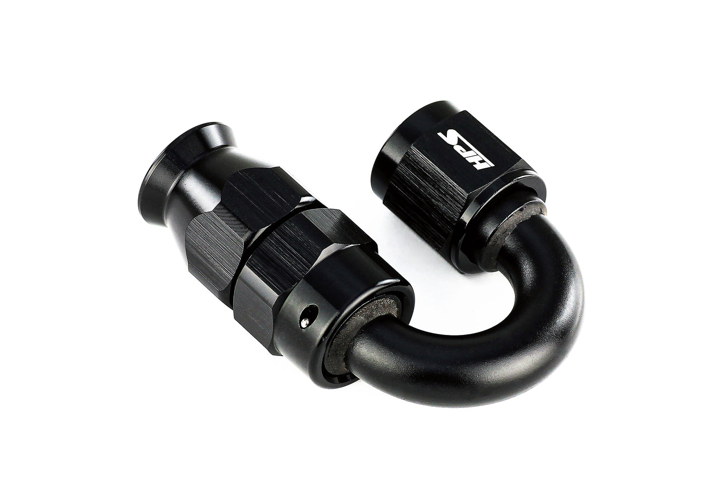 Reusable Hose End Fitting For Reinforced PTFE Hose Double Swivel.