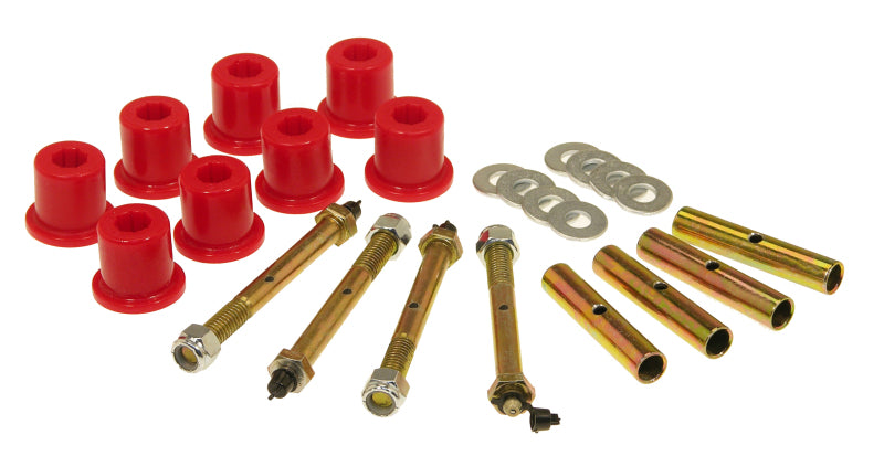 PRO Spring/Shackle Bush- Red