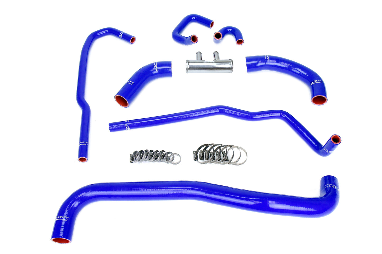 High Temp 3-ply Reinforced Silicone Replaces OEM Rubber Radiator Coolant Hoses.