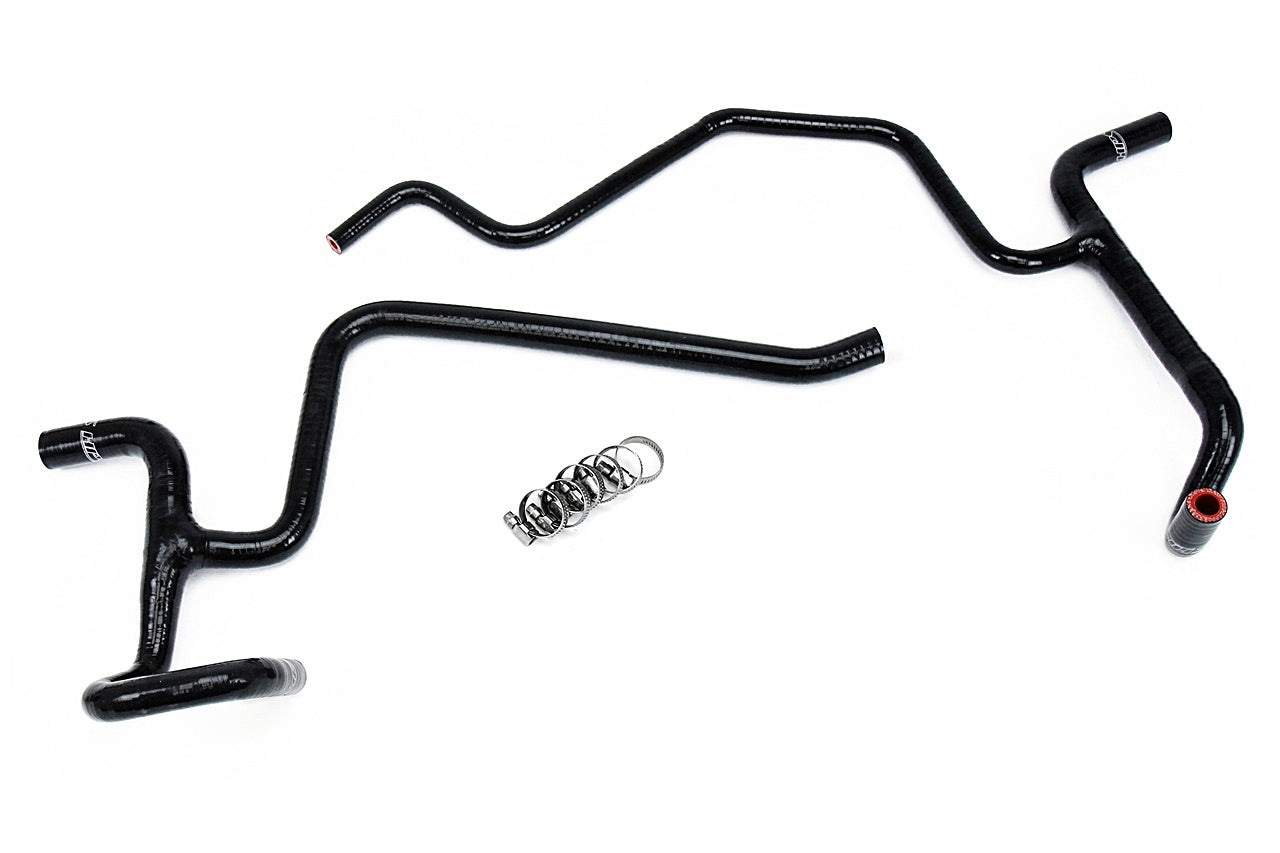 High Temp 3-ply Reinforced Silicone Replaces OEM Rubber Heater Coolant Hoses