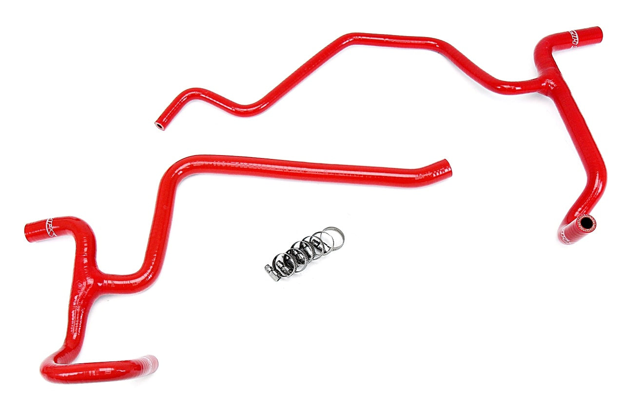 High Temp 3-ply Reinforced Silicone Replaces OEM Rubber Heater Coolant Hoses