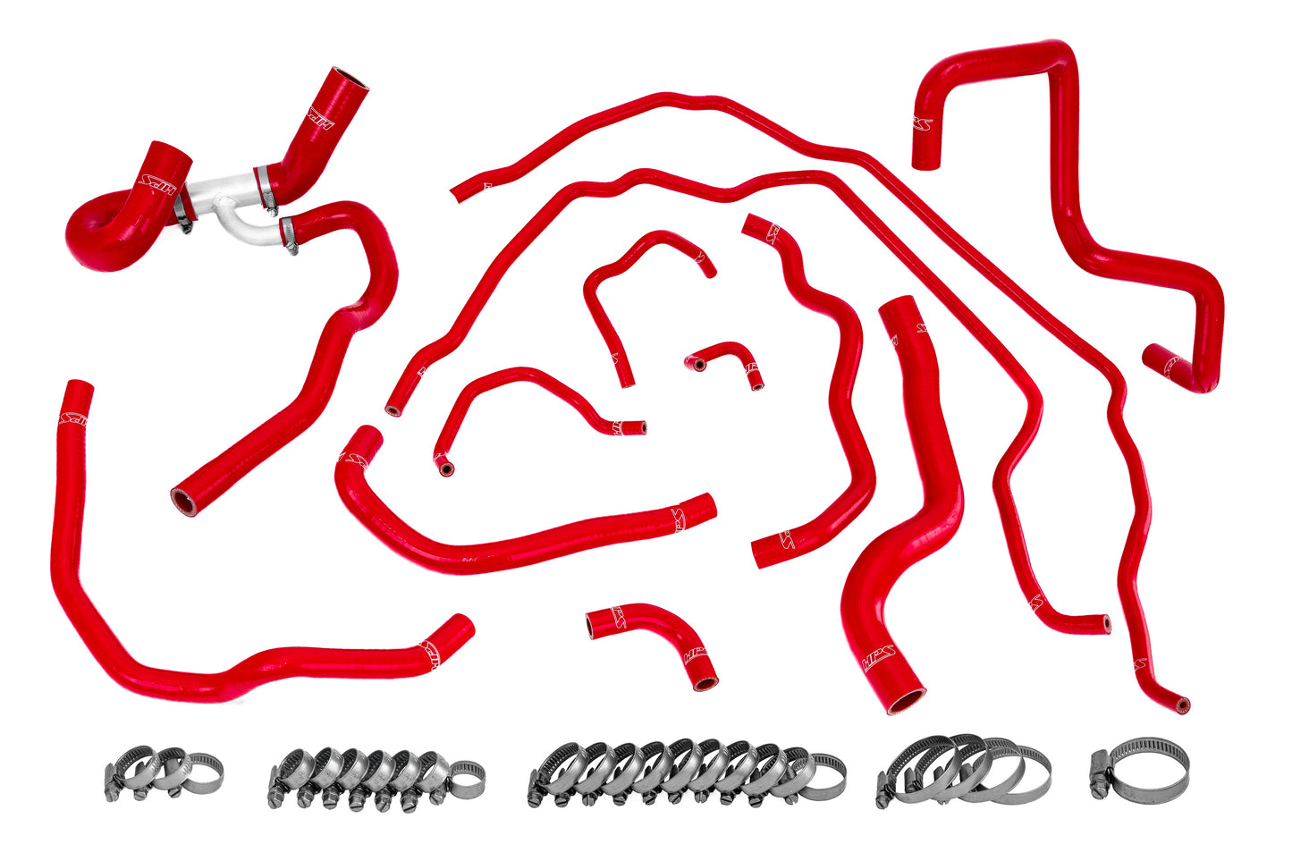 3-Ply High Temp Reinforced Silicone Replaces Radiator And Heater Coolant Hoses