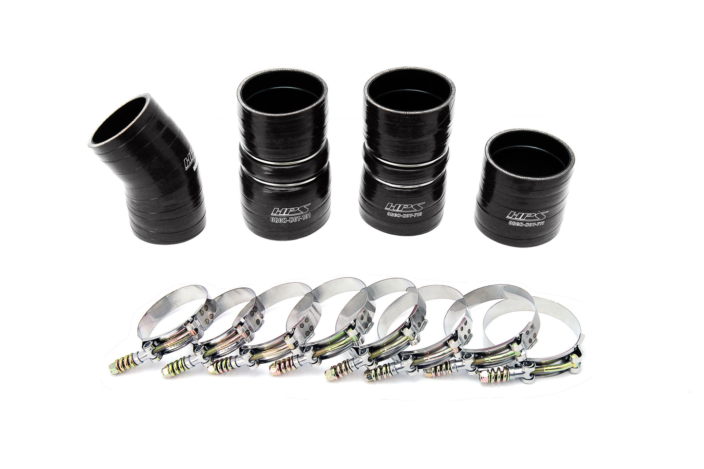 4-ply Reinforced Fluorolined Silicone Replaces OEM Rubber Intercooler Boots