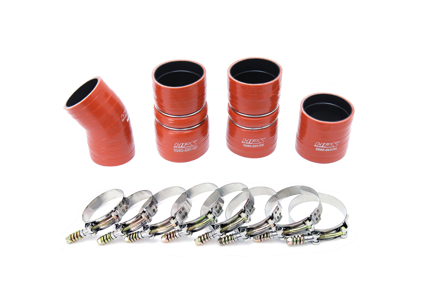 4-ply Reinforced Fluorolined Silicone Replaces OEM Rubber Intercooler Boots