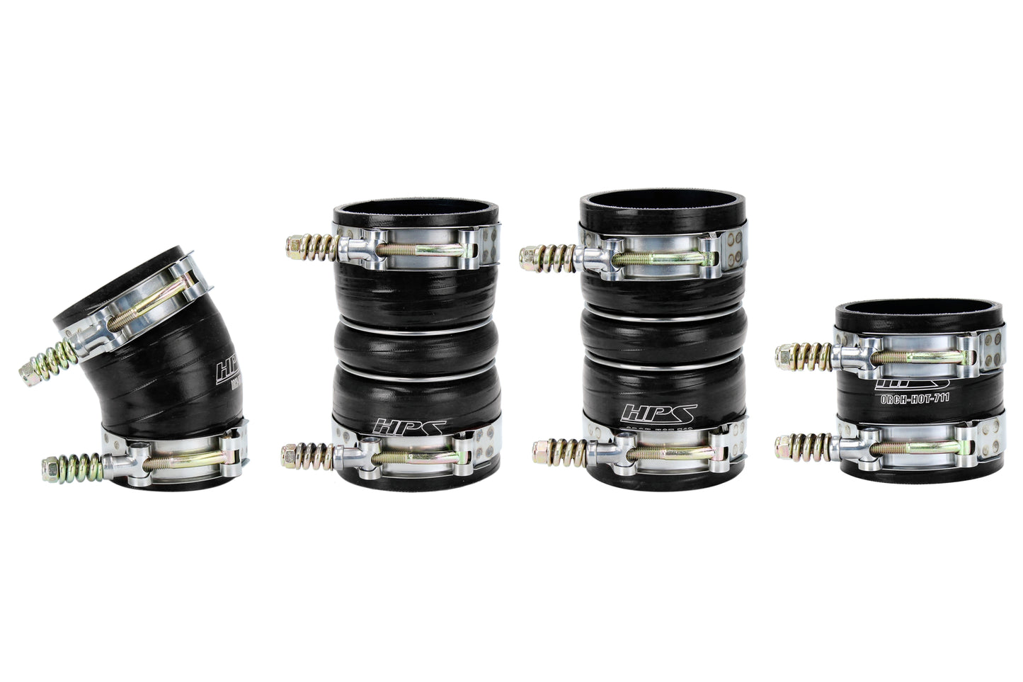 4-ply Reinforced Fluorolined Silicone Replaces OEM Rubber Intercooler Boots