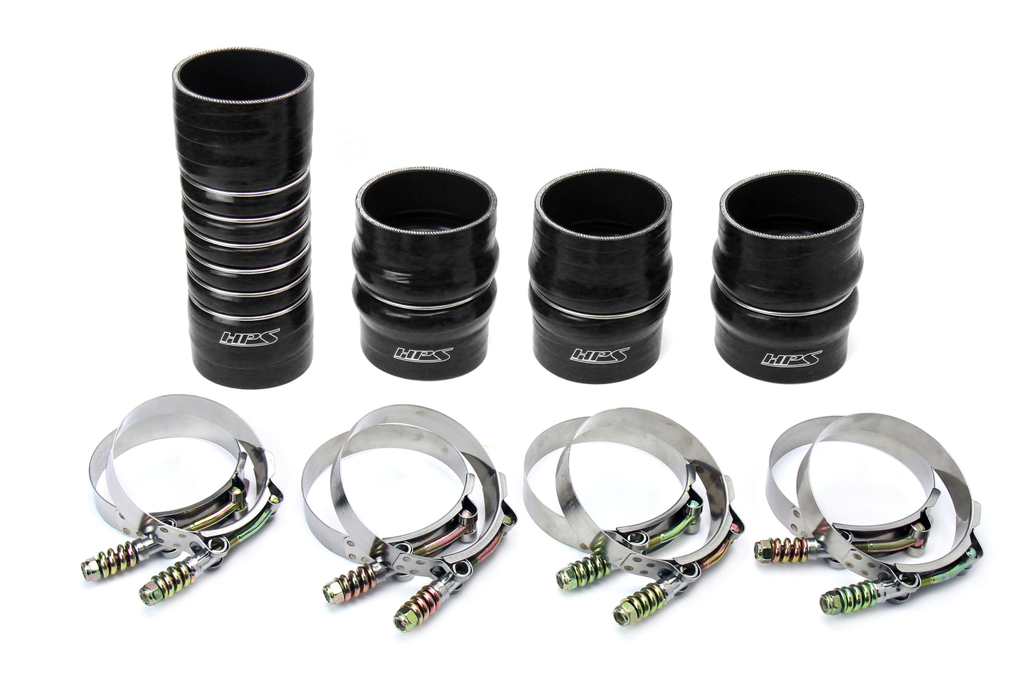 4-ply Reinforced Fluorolined Silicone Replaces OEM Rubber Intercooler Boots