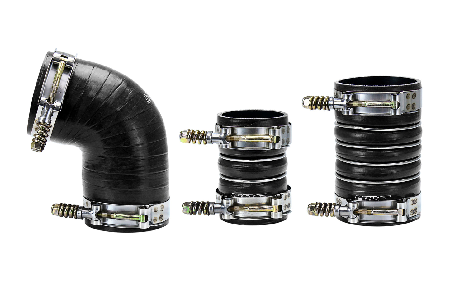 4-ply Reinforced Fluorolined Silicone Replaces OEM Rubber Intercooler Boots