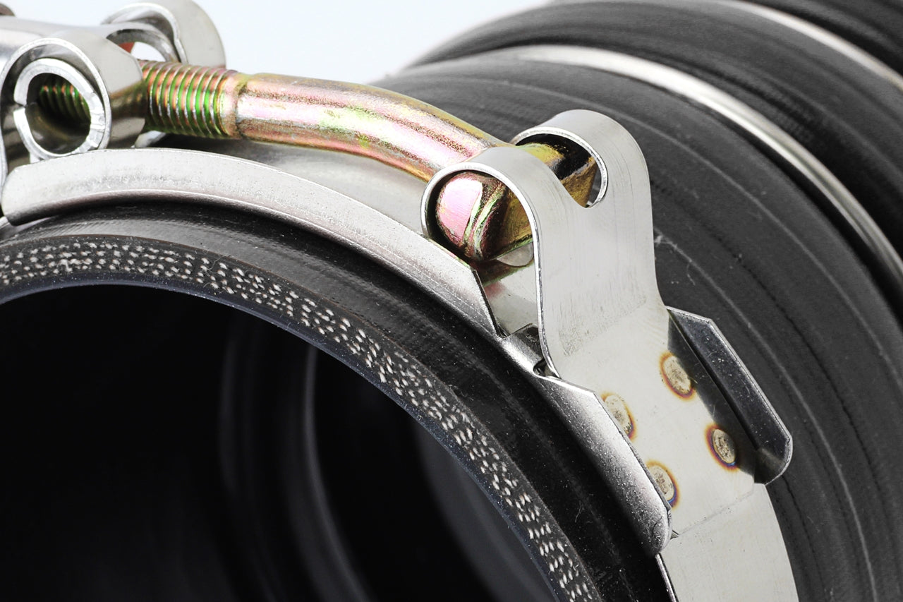 4-ply Reinforced Fluorolined Silicone Replaces OEM Rubber Intercooler Boots