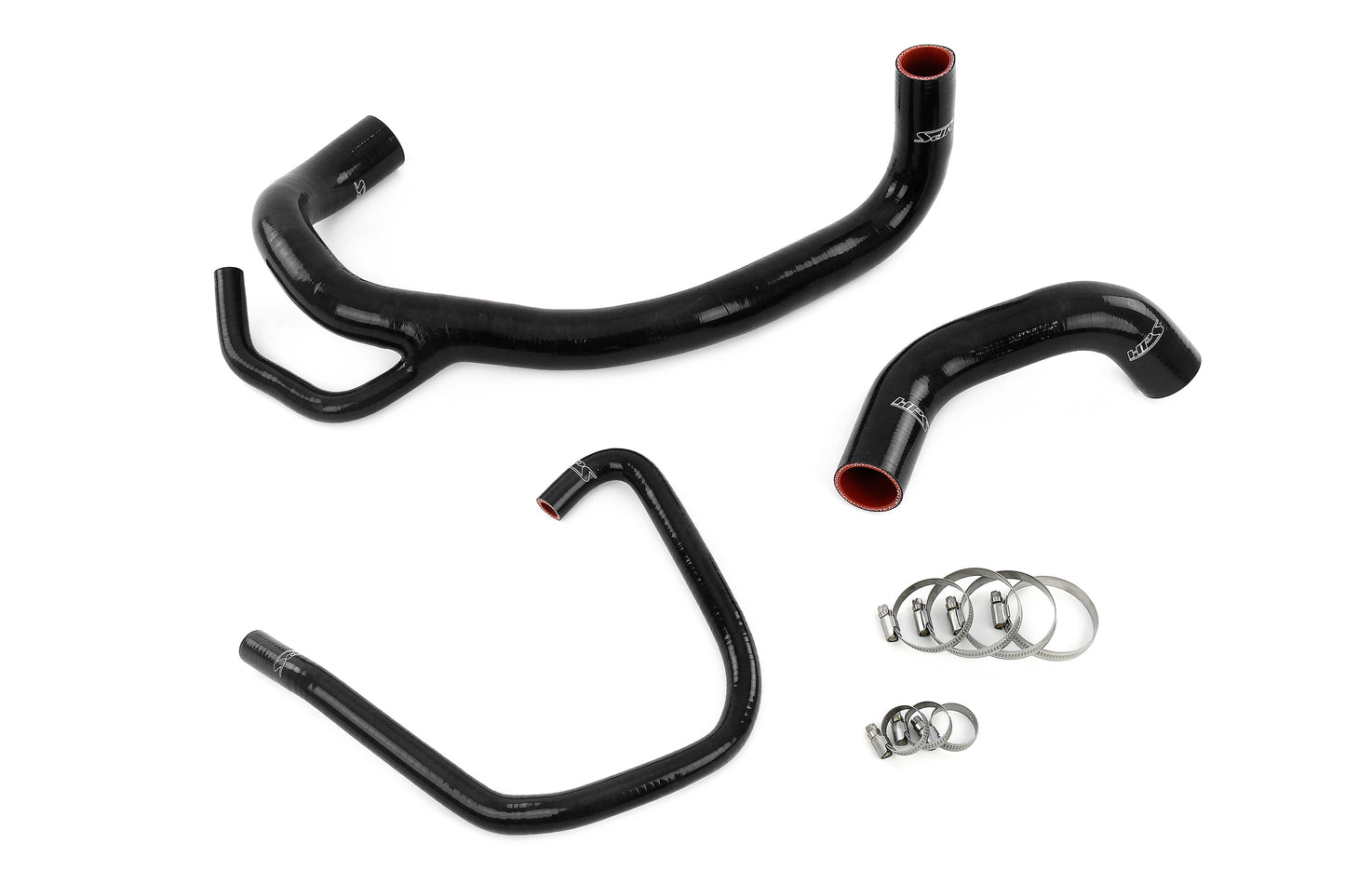 High Temp 3-ply Reinforced Silicone Replaces OEM Rubber Radiator Hoses