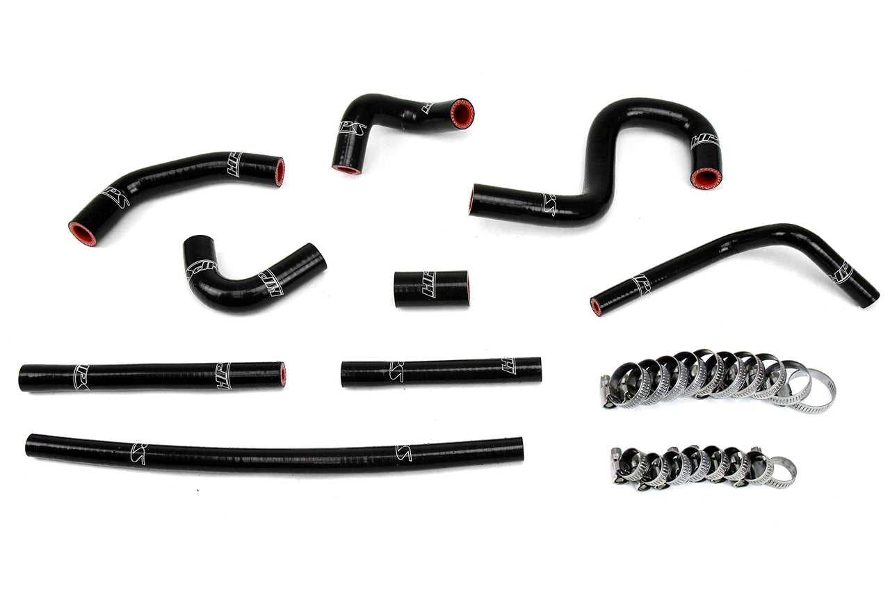 HPS Performance High Temp 3-ply Reinforced SiliconeReplace OEM Rubber Heater Coolant Hoses