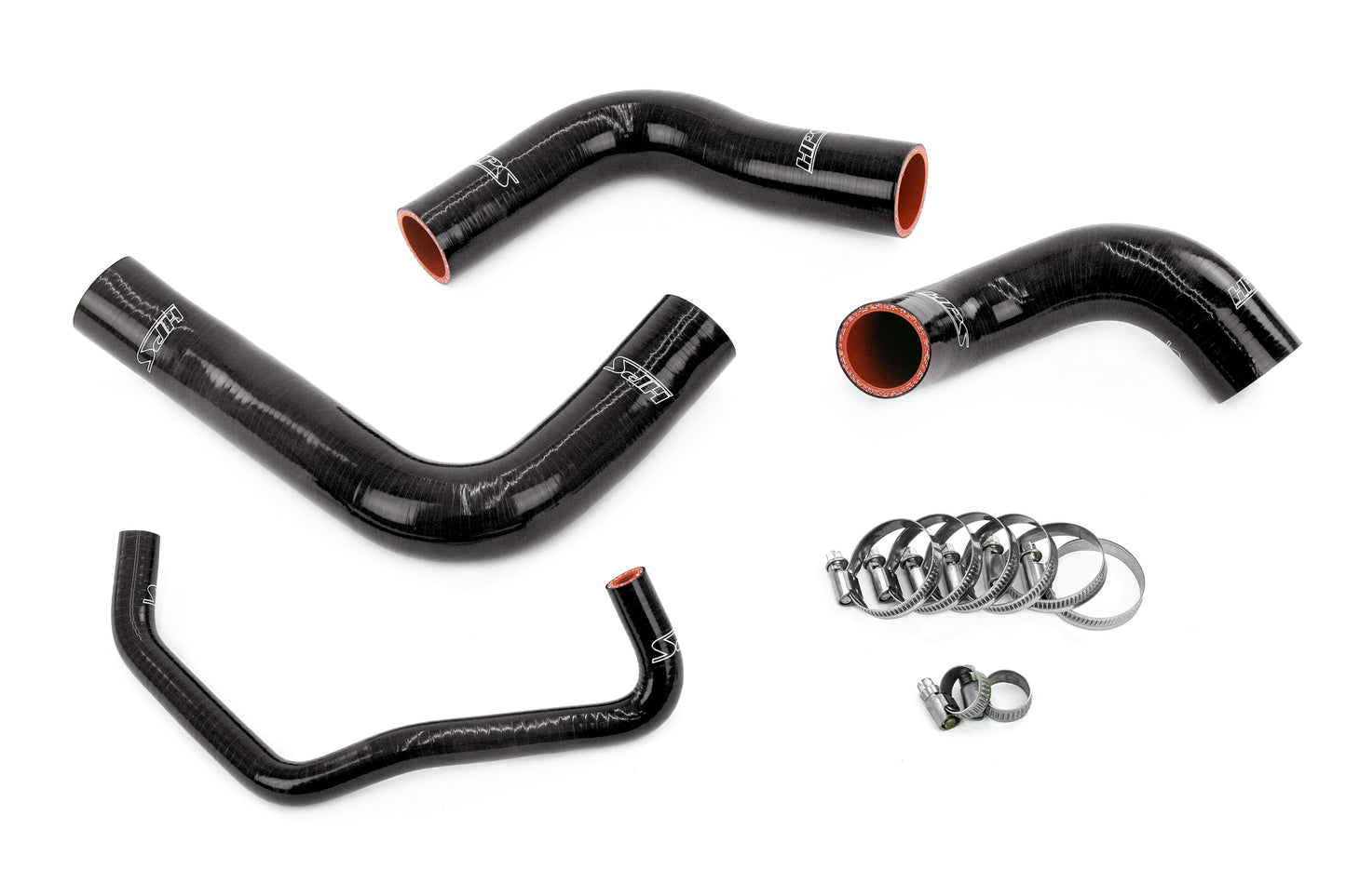 3-ply Reinforced Silicone Replaces Rubber Radiator & Reserve Tank Coolant Hoses