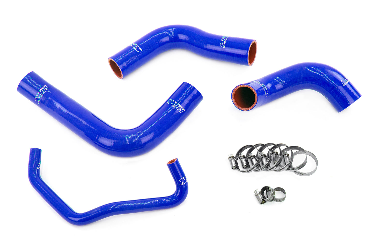 3-ply Reinforced Silicone Replaces Rubber Radiator & Reserve Tank Coolant Hoses