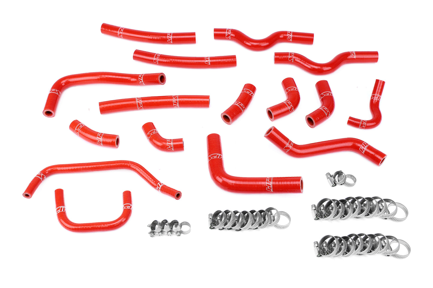 High Temp 3-ply Reinforced Silicone Replace OEM Rubber Heater Coolant Hoses