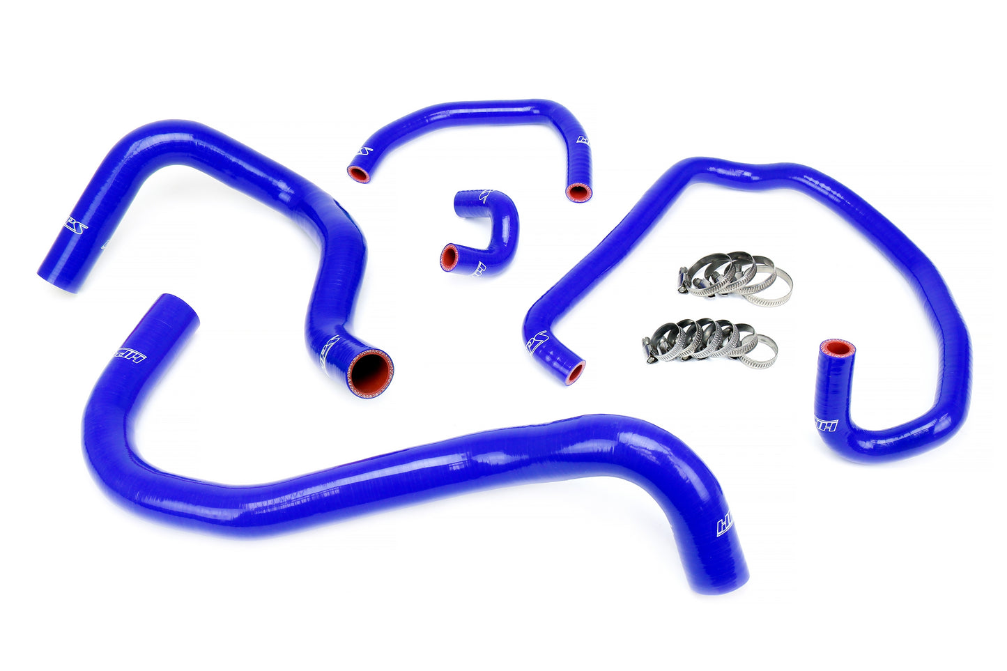 High Temp 3-ply Reinforced Silicone Replaces OEM Radiator And Heater Hoses.
