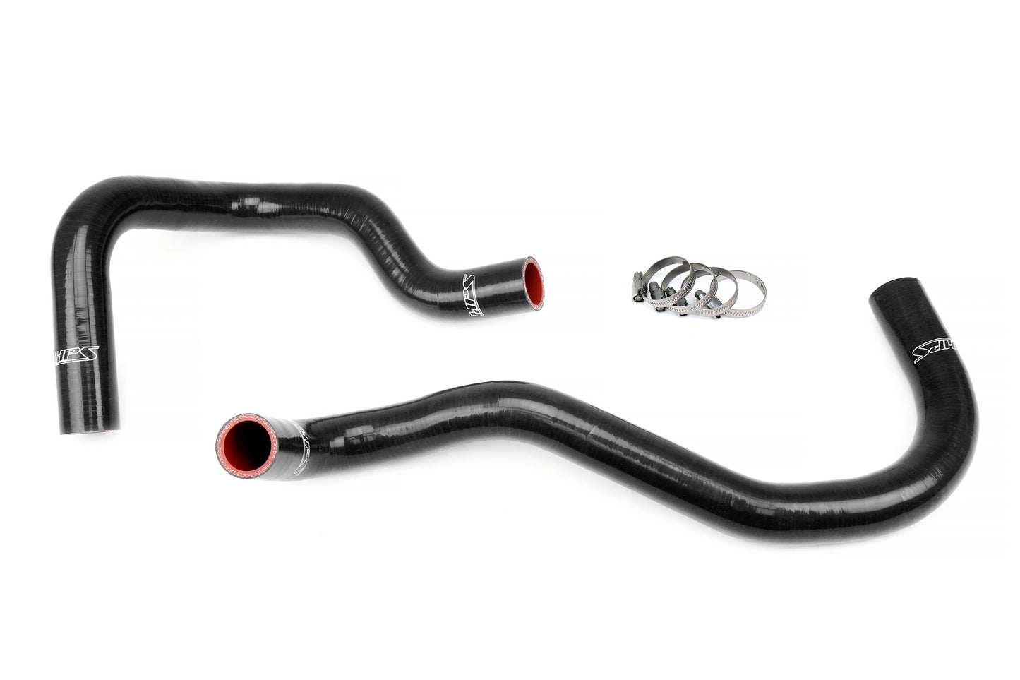 High Temp 3-ply Reinforced Silicone Replaces OEM Rubber Radiator Hoses.