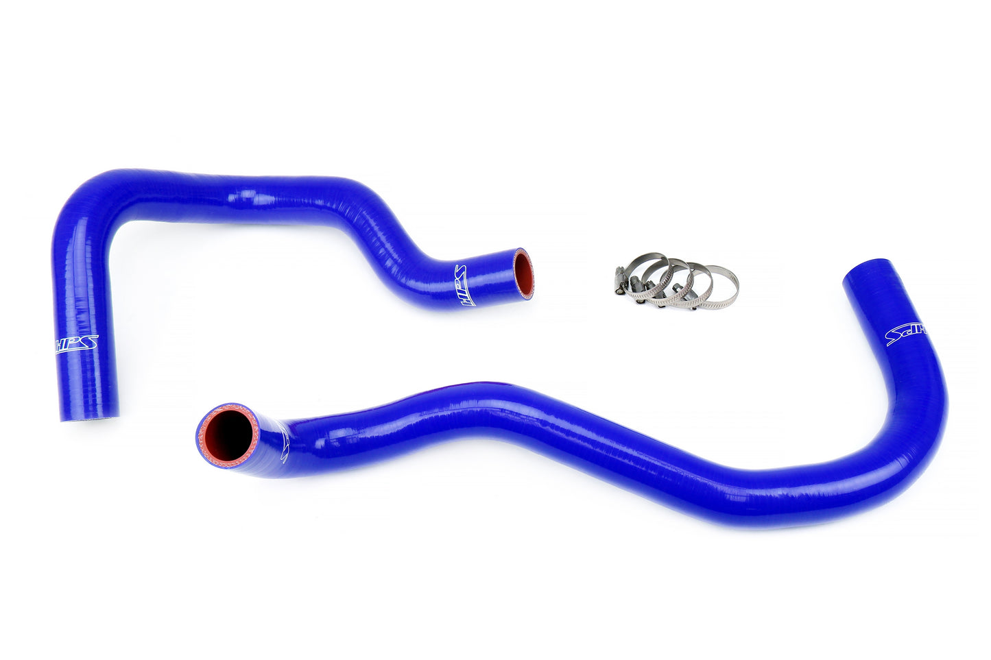 High Temp 3-ply Reinforced Silicone Replaces OEM Rubber Radiator Hoses.