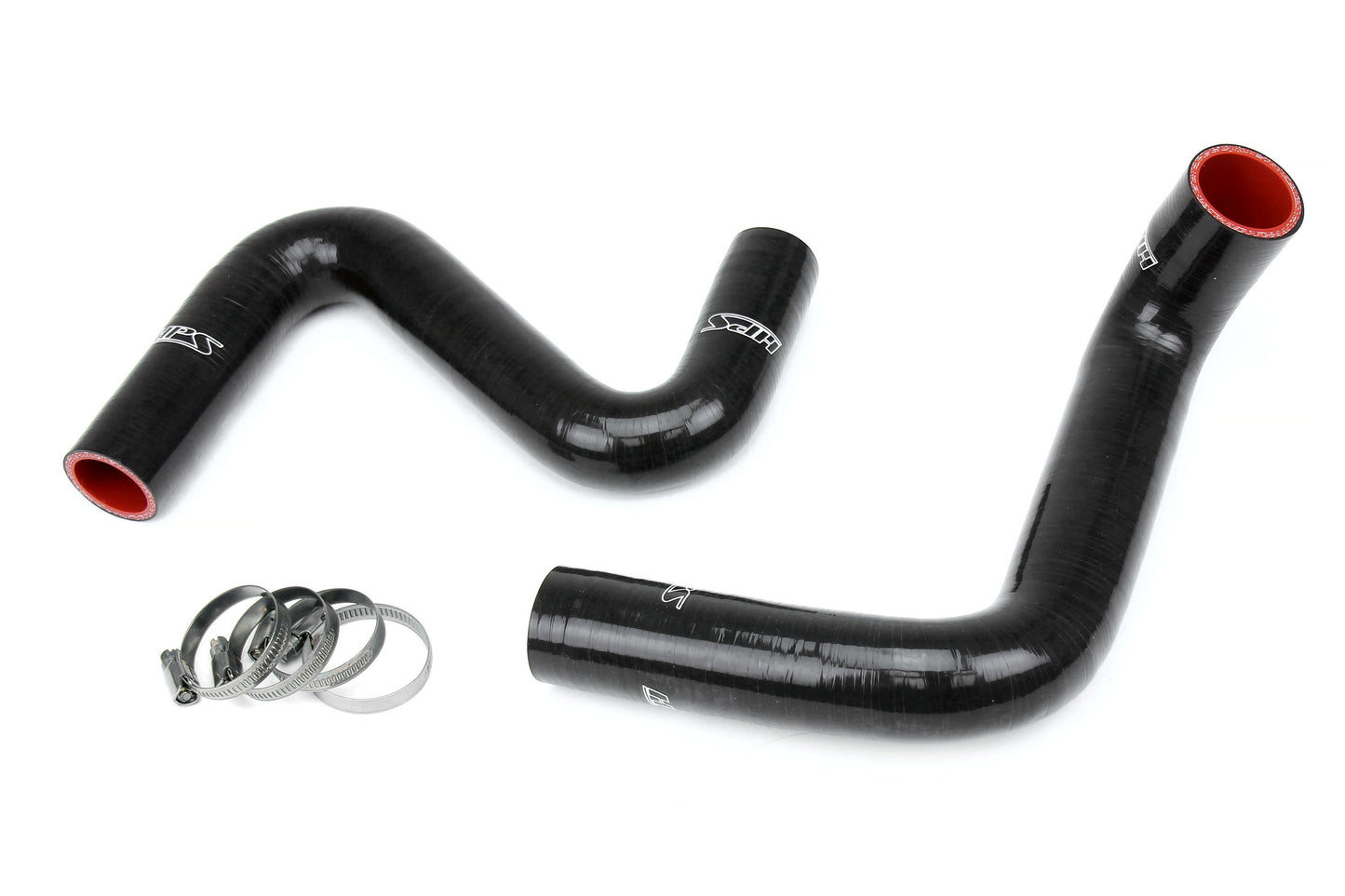 High Temp 3-ply Reinforced Silicone Replaces OEM Rubber Radiator Coolant Hoses.