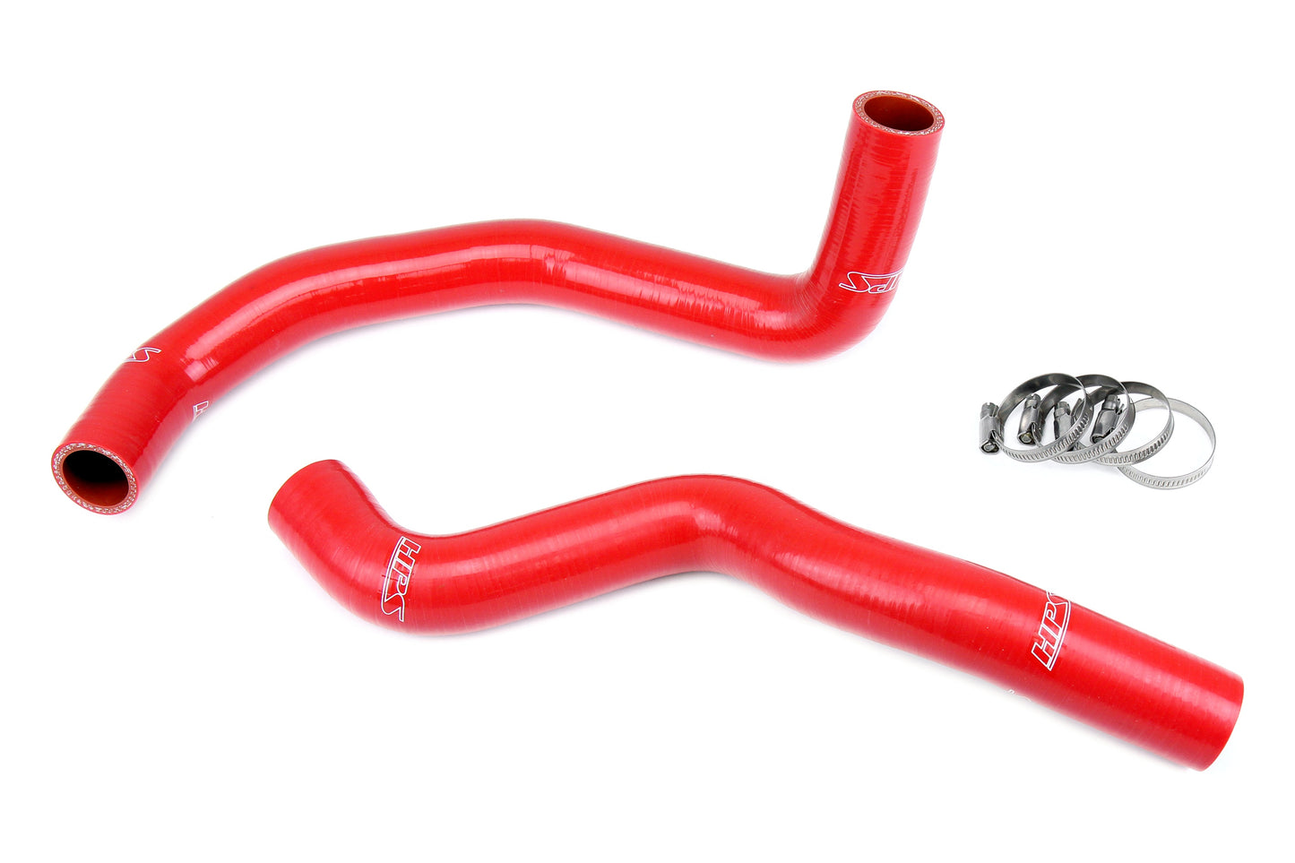 High Temp 3-ply Reinforced Silicone Replaces OEM Rubber Radiator Coolant Hoses.
