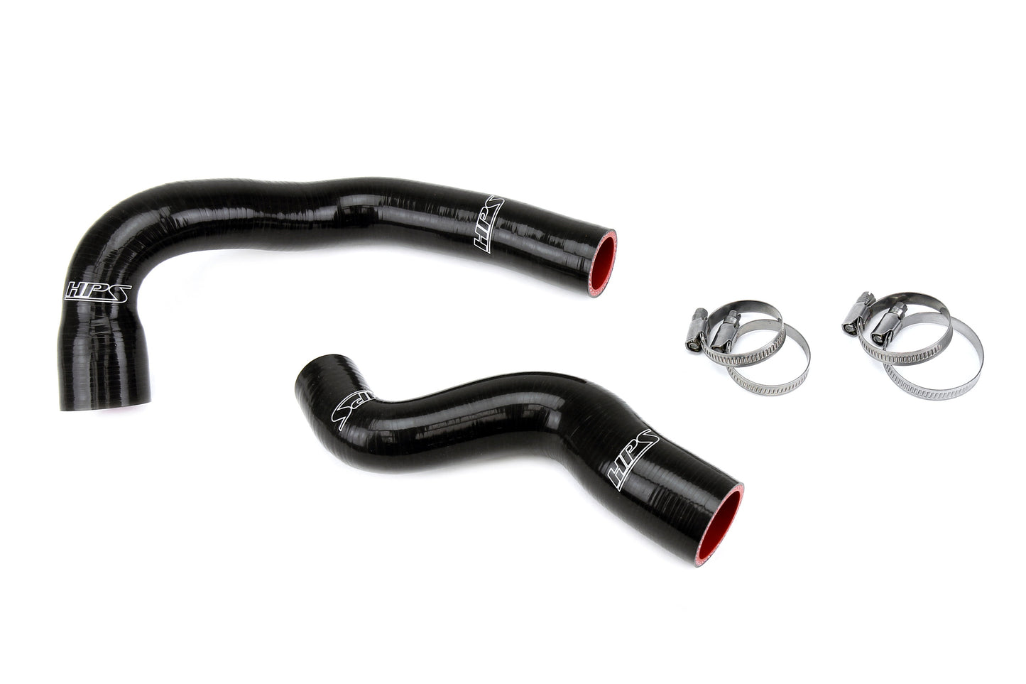 High Temp 3-ply Reinforced Silicone Replaces OEM Rubber Radiator Coolant Hoses.