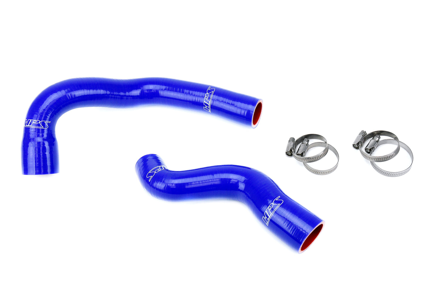 High Temp 3-ply Reinforced Silicone Replaces OEM Rubber Radiator Coolant Hoses.