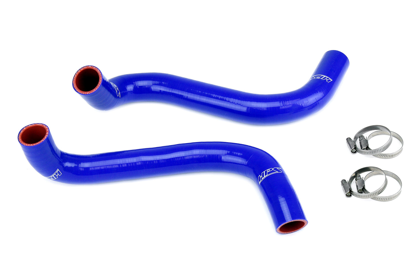 High Temp 3-ply Reinforced Silicone Replaces OEM Rubber Radiator Coolant Hoses.
