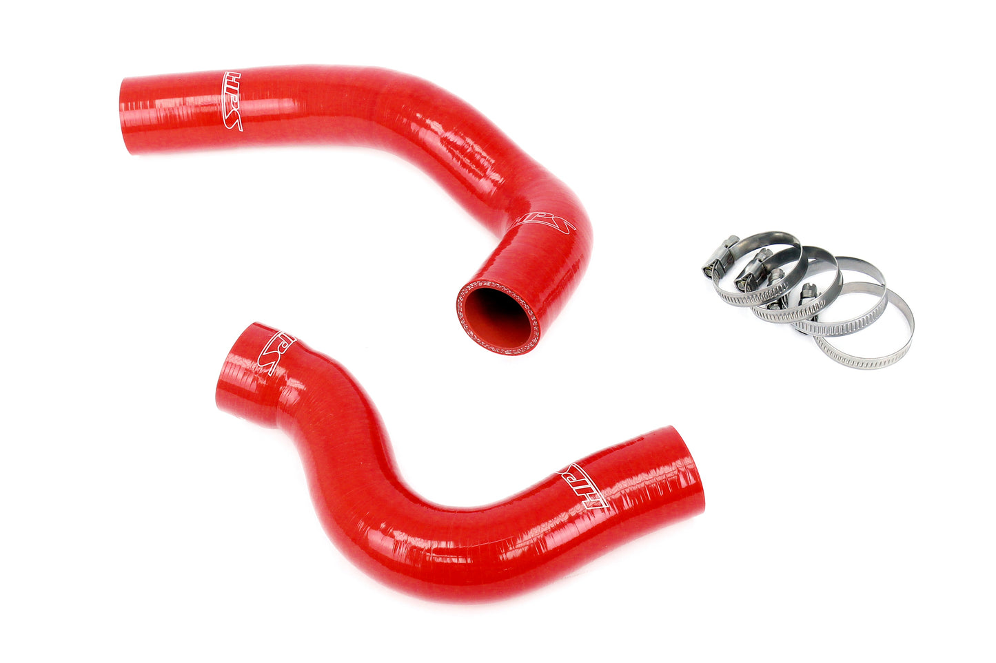 High Temp 3-ply Reinforced Silicone Replaces OEM Rubber Radiator Coolant Hoses.