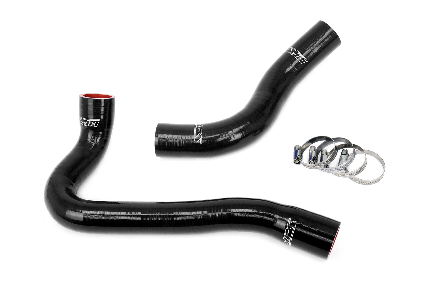 High Temp 3-ply Reinforced Silicone Replaces OEM Rubber Radiator Coolant Hoses.