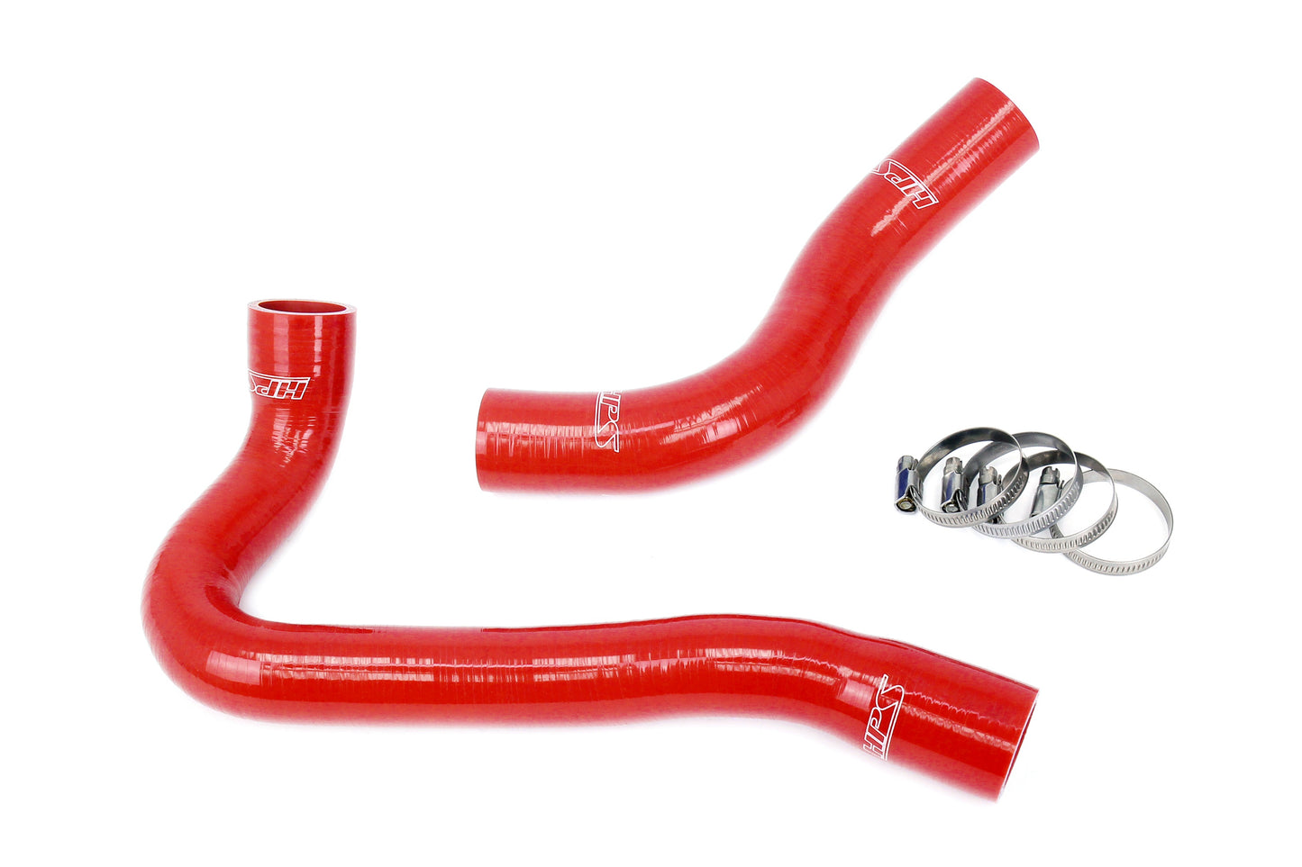 High Temp 3-ply Reinforced Silicone Replaces OEM Rubber Radiator Coolant Hoses.