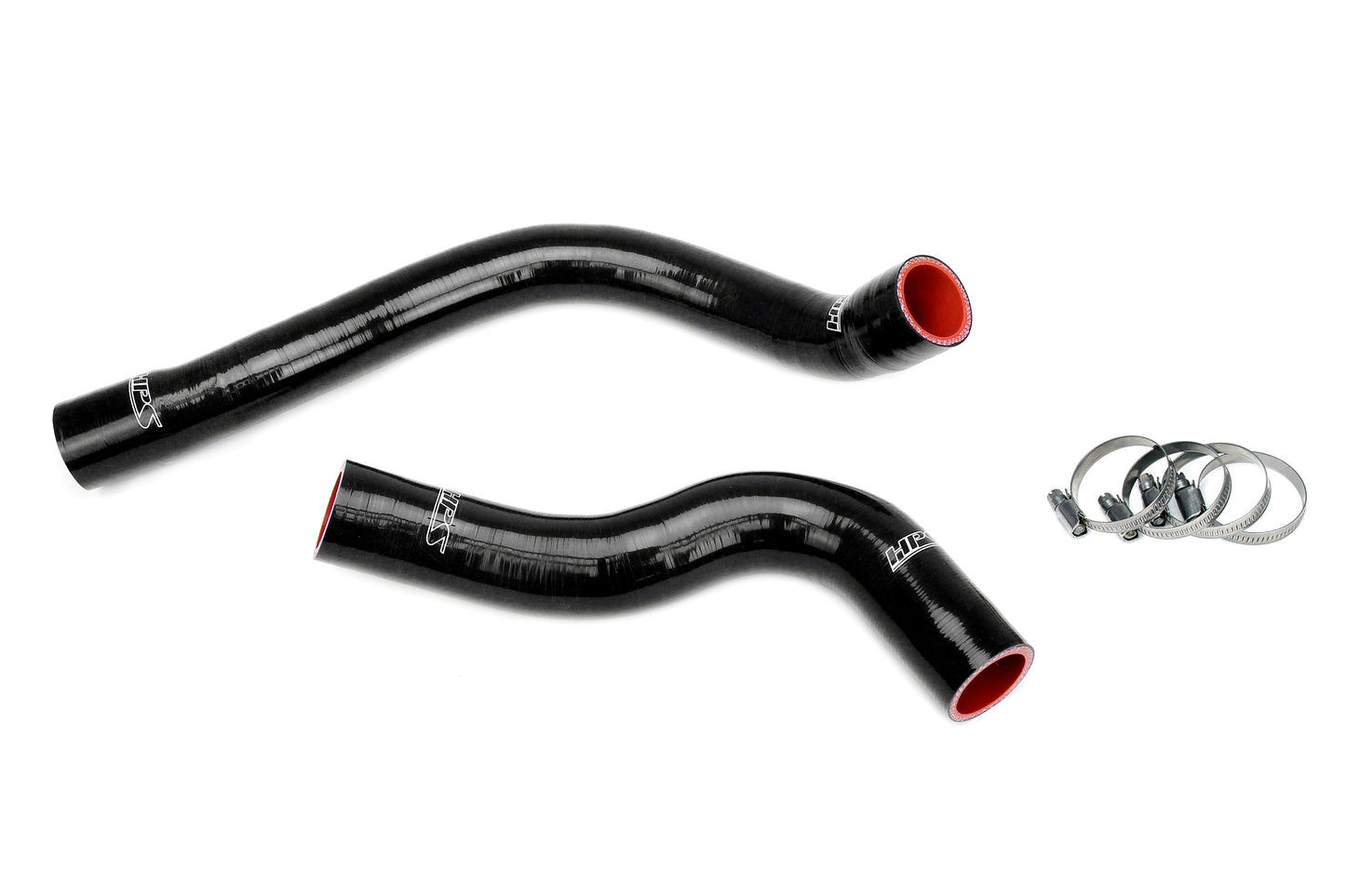 High Temp 3-ply Reinforced Silicone Replaces OEM Rubber Radiator Coolant Hoses.