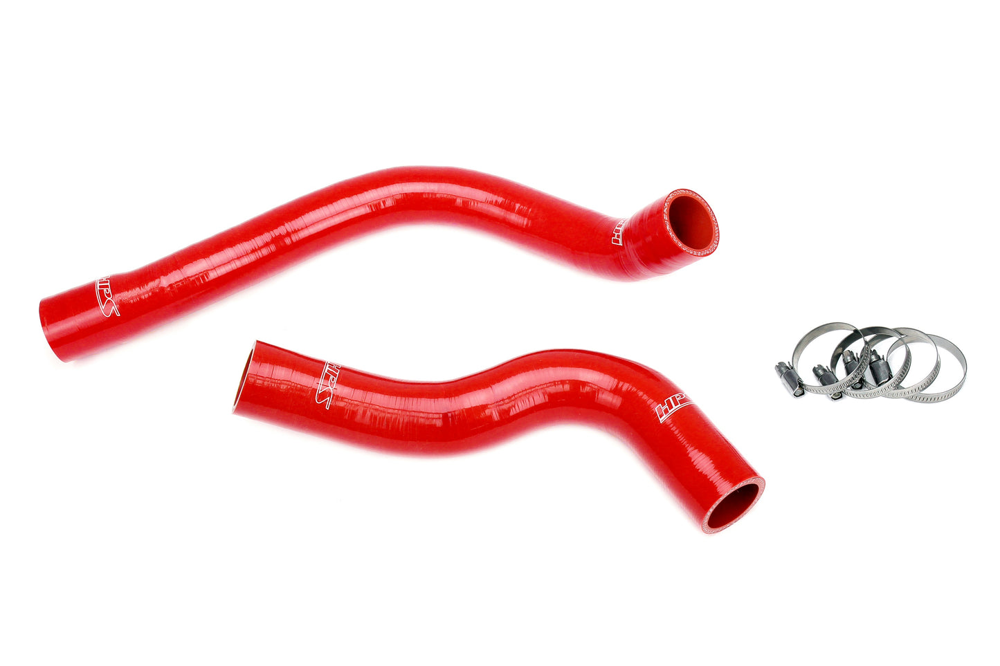 High Temp 3-ply Reinforced Silicone Replaces OEM Rubber Radiator Coolant Hoses.