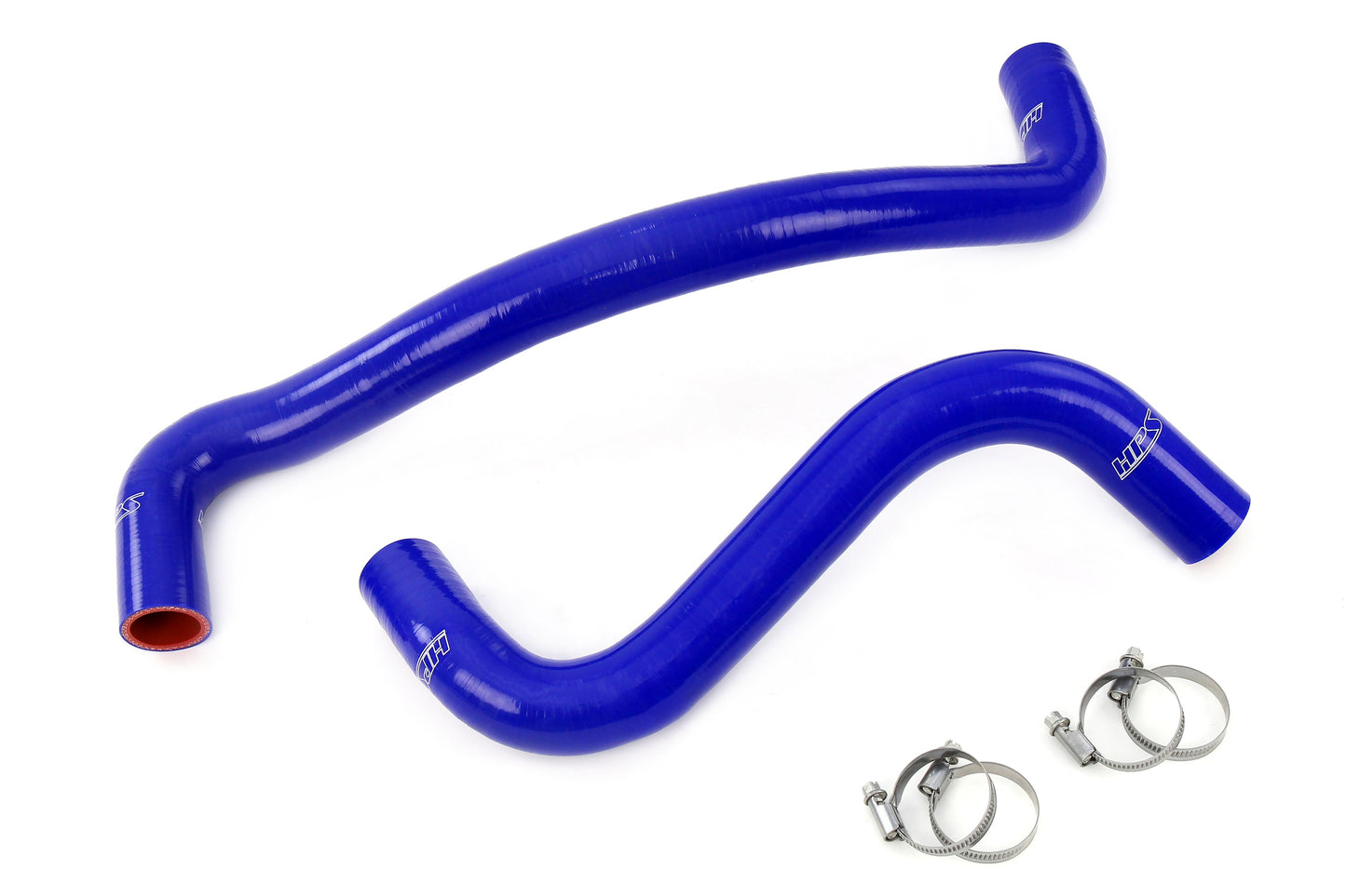 High Temp 3-ply Reinforced Silicone Replaces OEM Rubber Radiator Coolant Hoses.