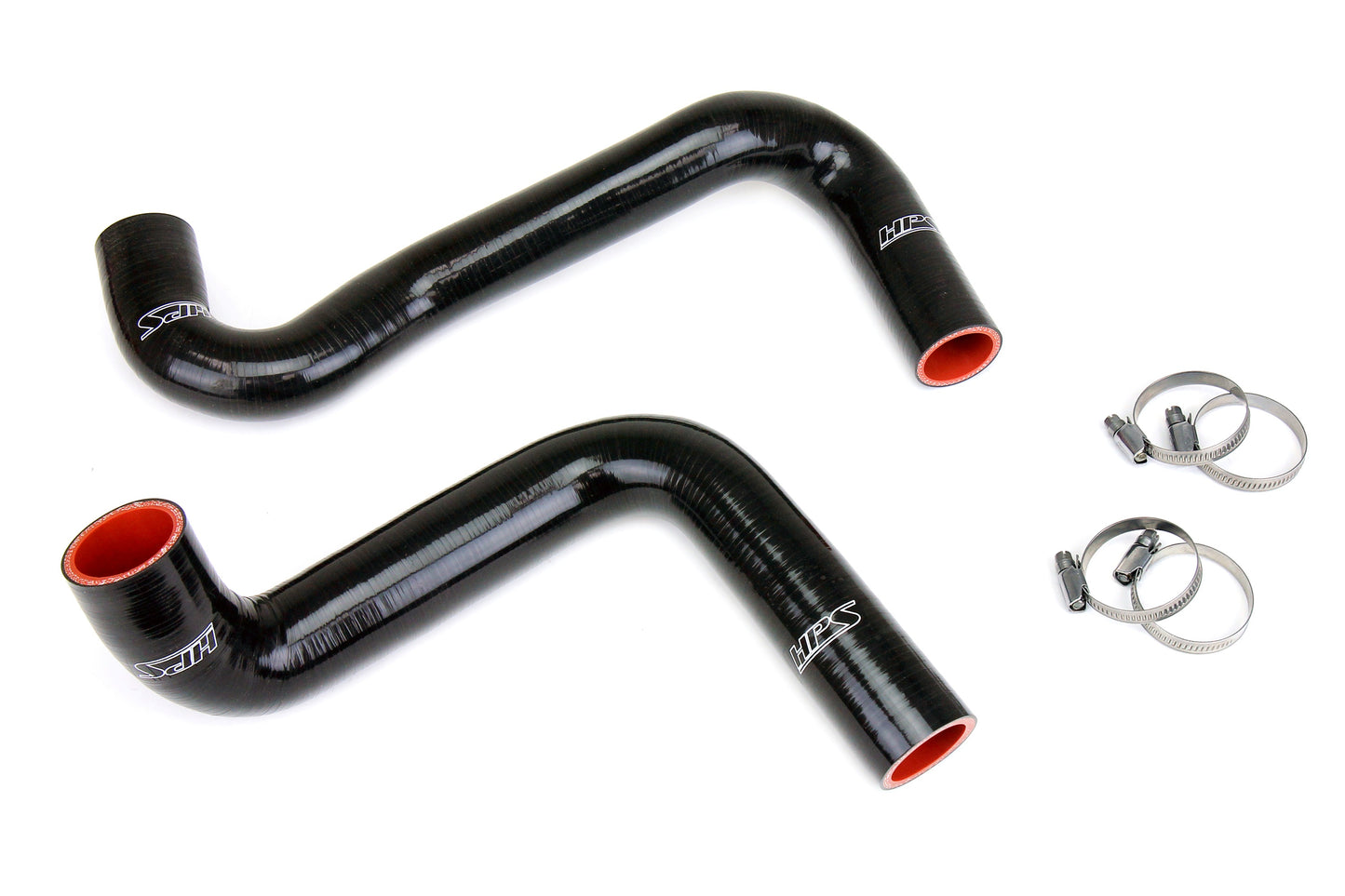 High Temp 3-ply Reinforced Silicone Replaces OEM Rubber Radiator Coolant Hoses.