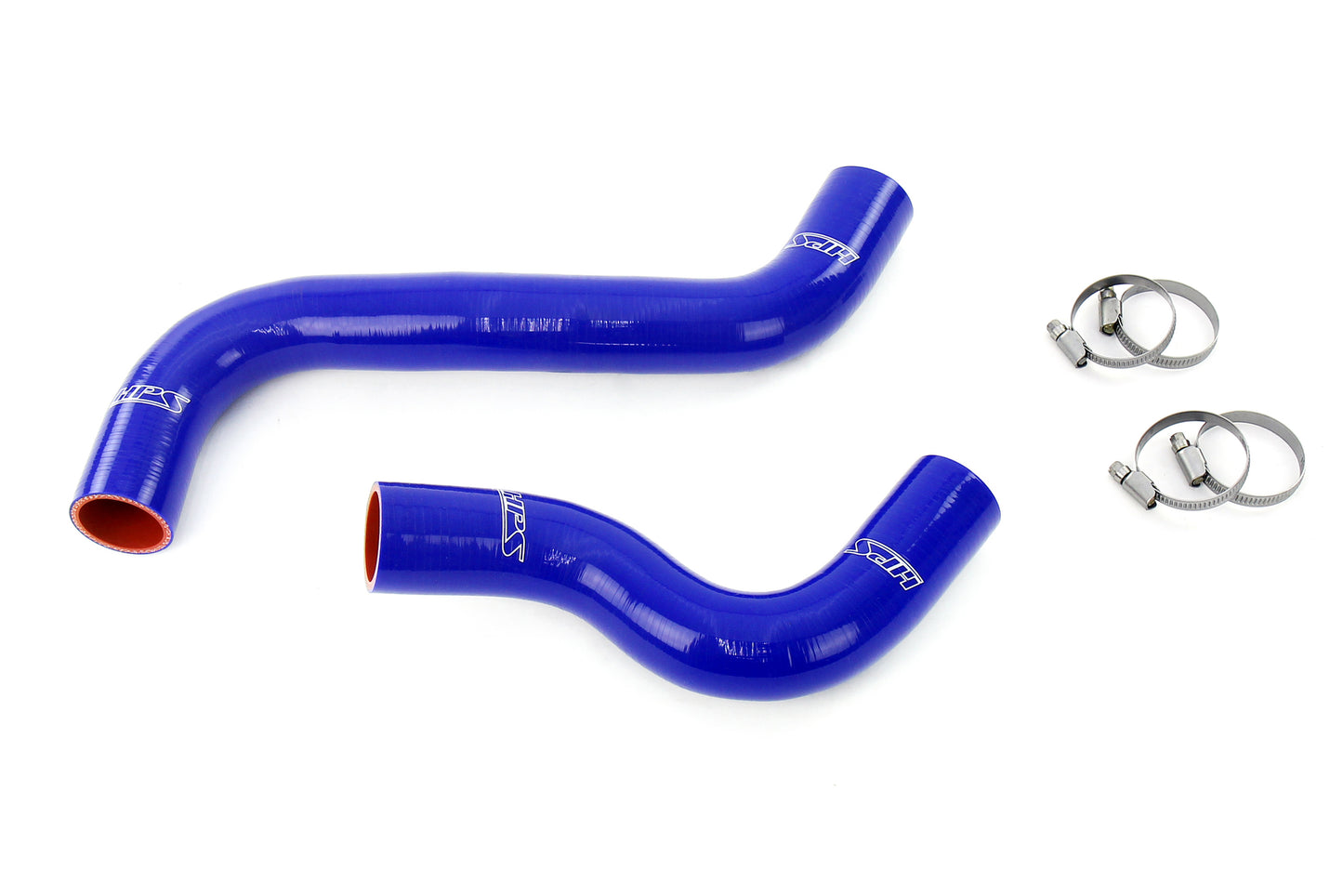 High Temp 3-ply Reinforced Silicone Replaces OEM Rubber Radiator Coolant Hoses.