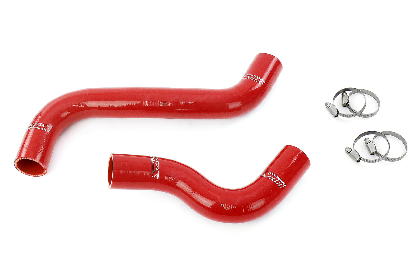High Temp 3-ply Reinforced Silicone Replaces OEM Rubber Radiator Coolant Hoses.