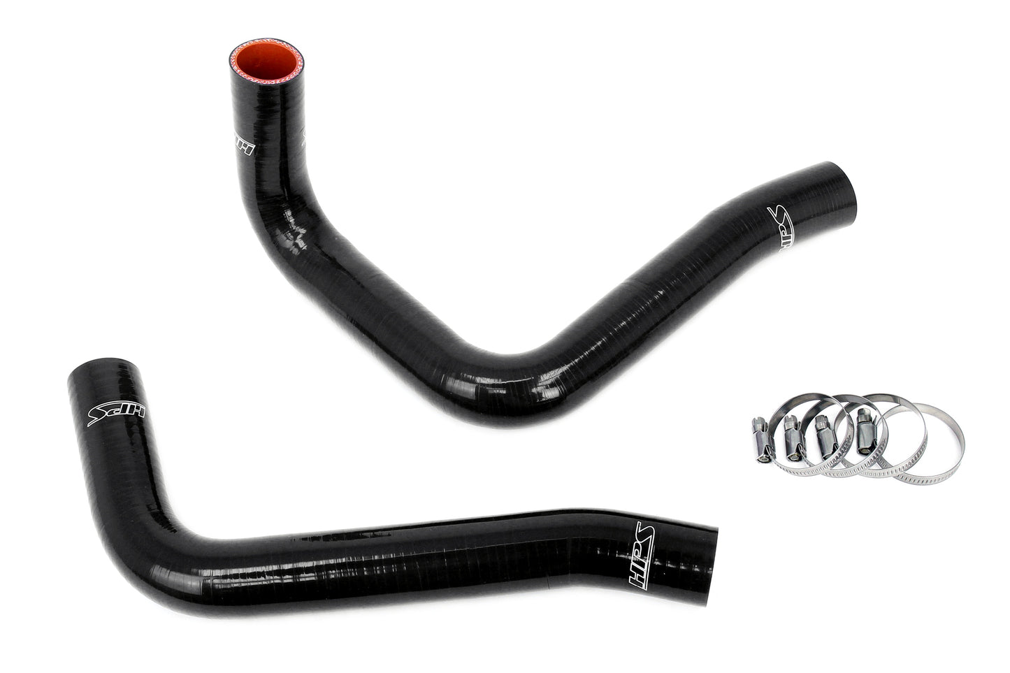 High Temp 3-ply Reinforced Silicone Replaces OEM Rubber Radiator Coolant Hoses.