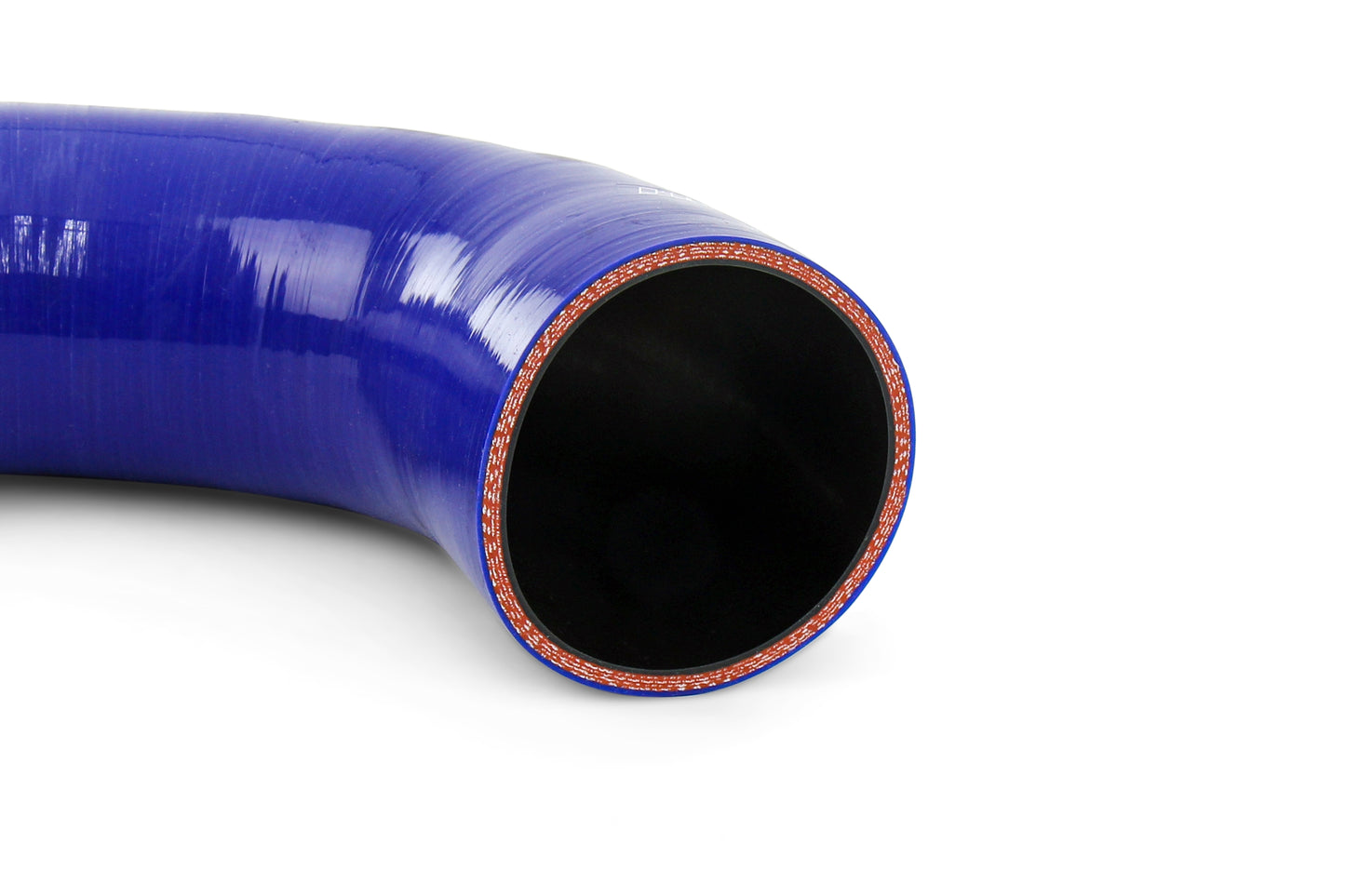 4-ply Reinforced Fluorolined Silicone Replaces Rubber Intercooler Hoses.