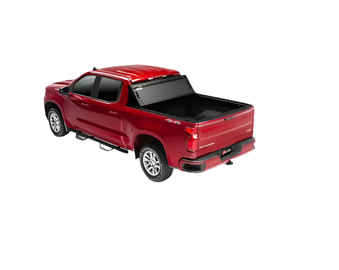BAK Industries BAKFlip MX4 Hard Folding Truck Bed Cover - Matte Finish - 2019-2023 (New Body Style) Chevy Silverado/GMC Sierra (without CarbonPro Bed) 5' 9" Bed