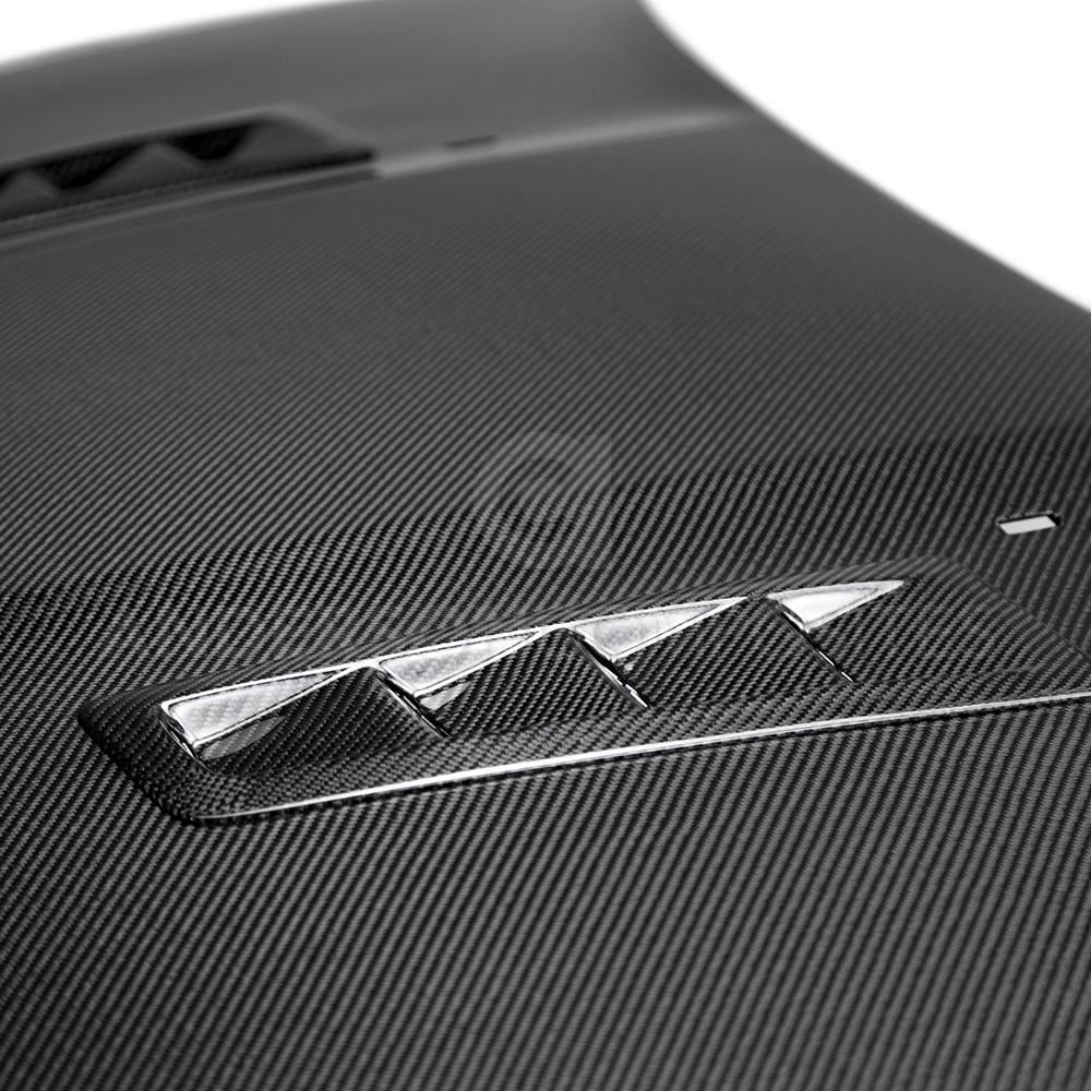 Anderson Composites AC-HD16FDFO-RS Type-RS Carbon Fiber Hood For 2016-2018 Ford Focus