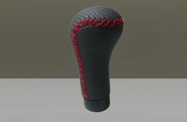 Nardi Prestige Line Gear Knob Black Perforated Leather & Black Smooth Leather