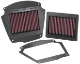 K&N 02-09 Yamaha XV1700 Road Star Warrior 1670 / 07-09 Midnight Warrior 1700 Replacement Air Filter