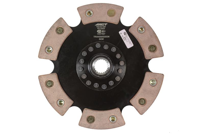 ACT 6 Pad Rigid Race Disc | Multiple Fitments (6212003)