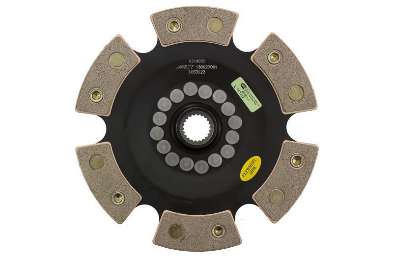 ACT 6 Pad Rigid Race Disc | Multiple Fitments (6214025)