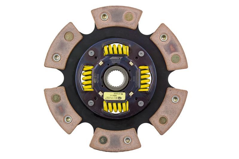 ACT 6 Pad Sprung Race Disc | 1990-1991 Acura Integra (6220112)-C-Dub Tech