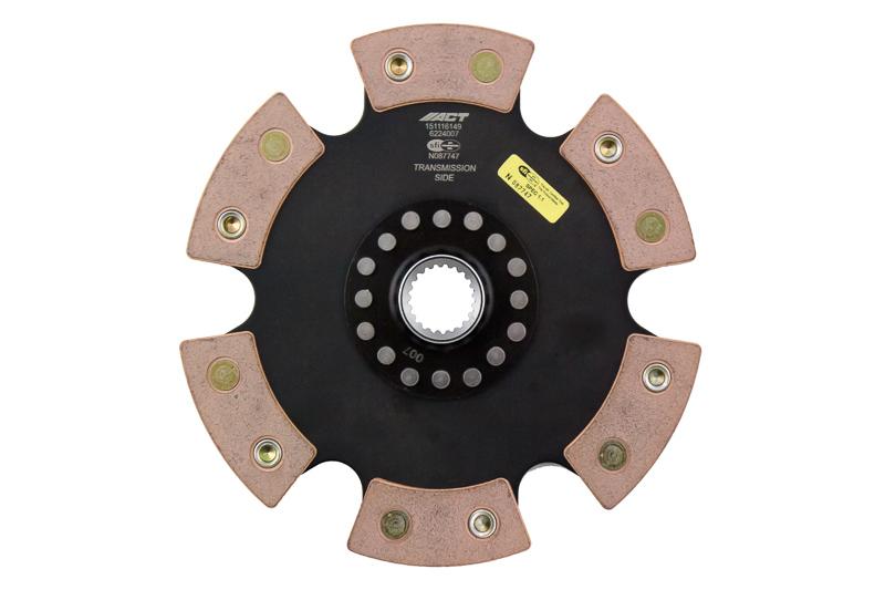 ACT 6 Pad Rigid Race Disc | Multiple Fitments (6224007)