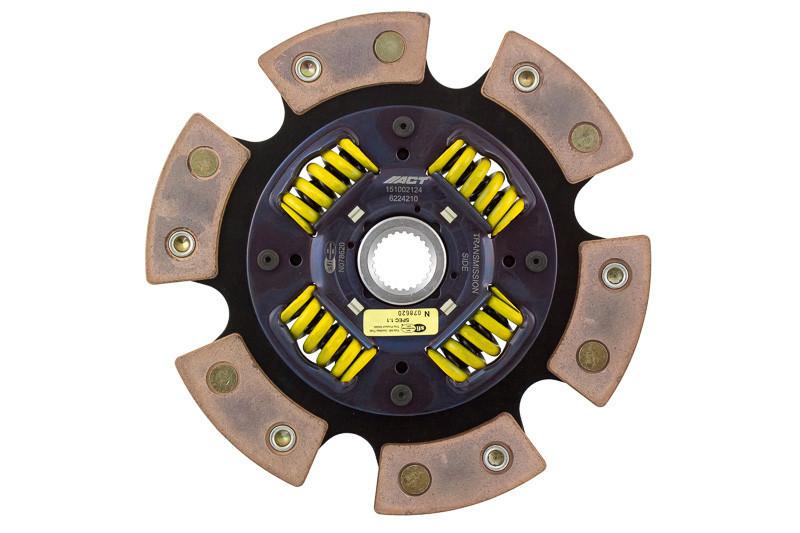 ACT 6-Pad Sprung Racing Clutch Disc | 1990-2002 Honda Accord and 1992-2001 Honda Prelude (6224210)