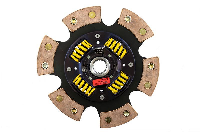 ACT 6 Pad Sprung Race Disc | Multiple Fitments (6240533)