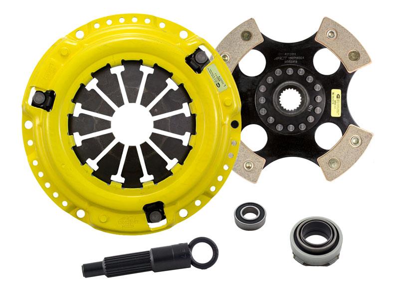 ACT XT/Race Rigid 4 Pad Kit | 1988-1988 Honda Civic (HC7-XTR4)-C-Dub Tech