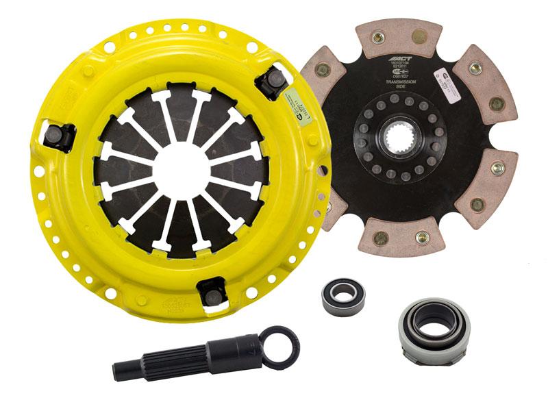 ACT XT/Race Rigid 6 Pad Kit | 1988-1988 Honda Civic (HC7-XTR6)-C-Dub Tech